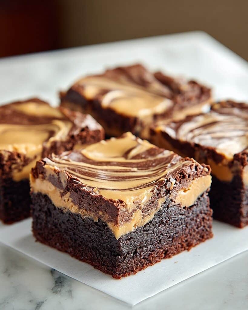 Peanut Butter Brownies Recipe