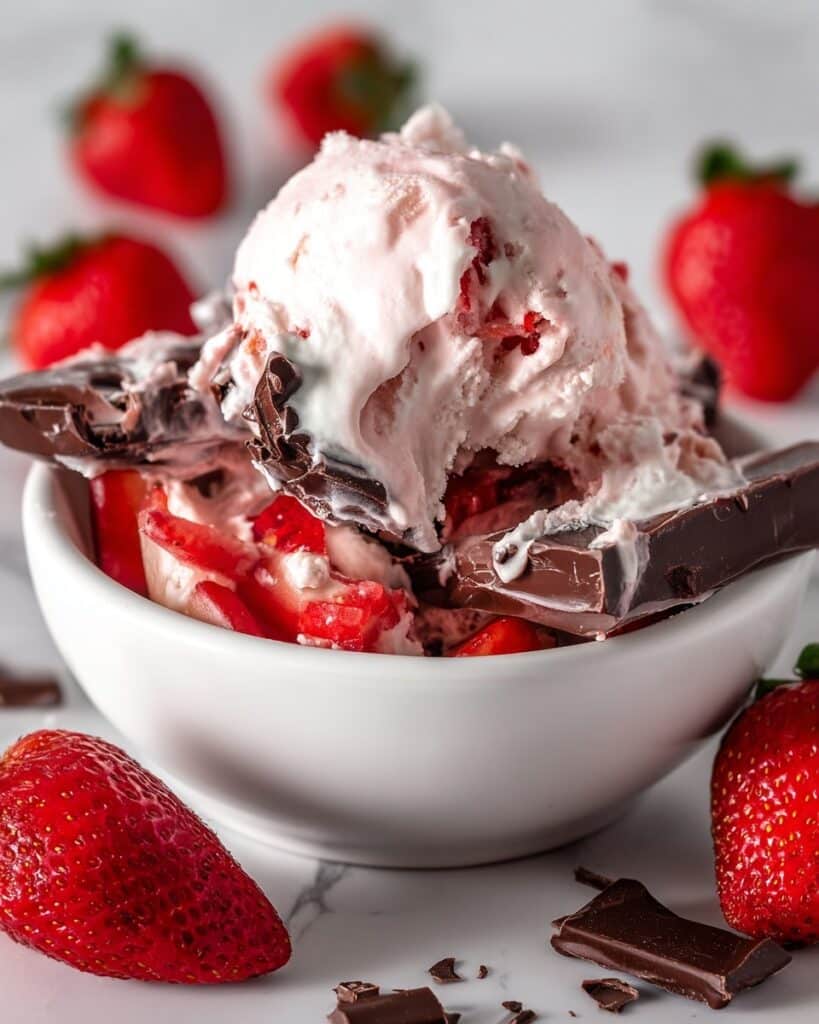 Chocolate Strawberry Yogurt Clusters Recipe