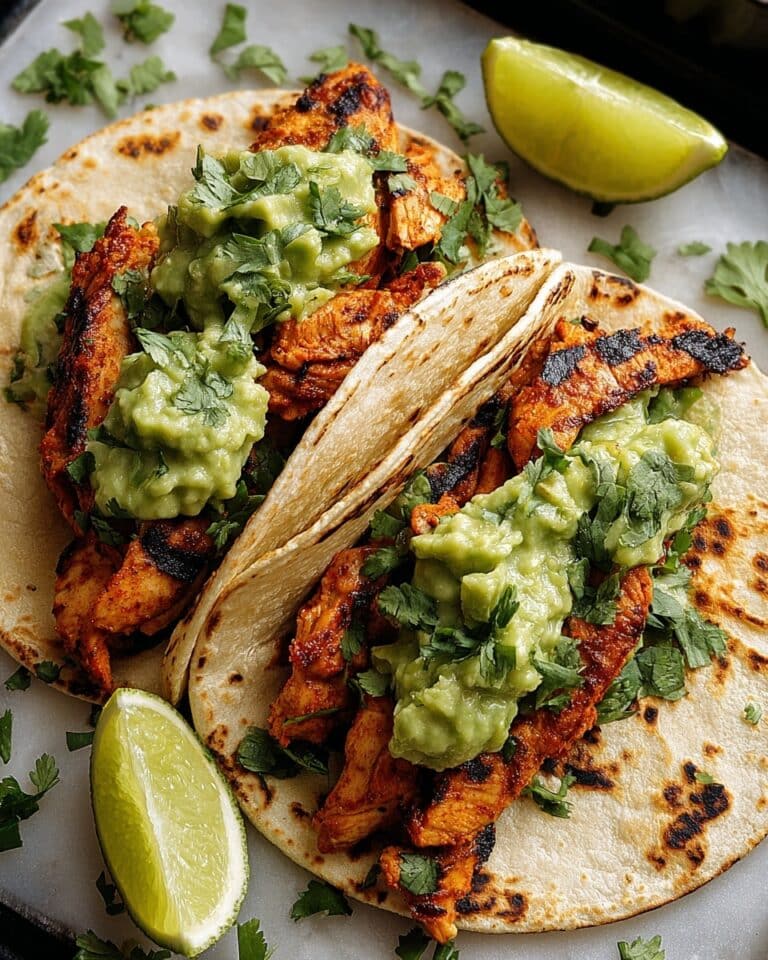 Crispy Poblano Chicken Tacos with Avocado-Jalapeño Salsa Recipe