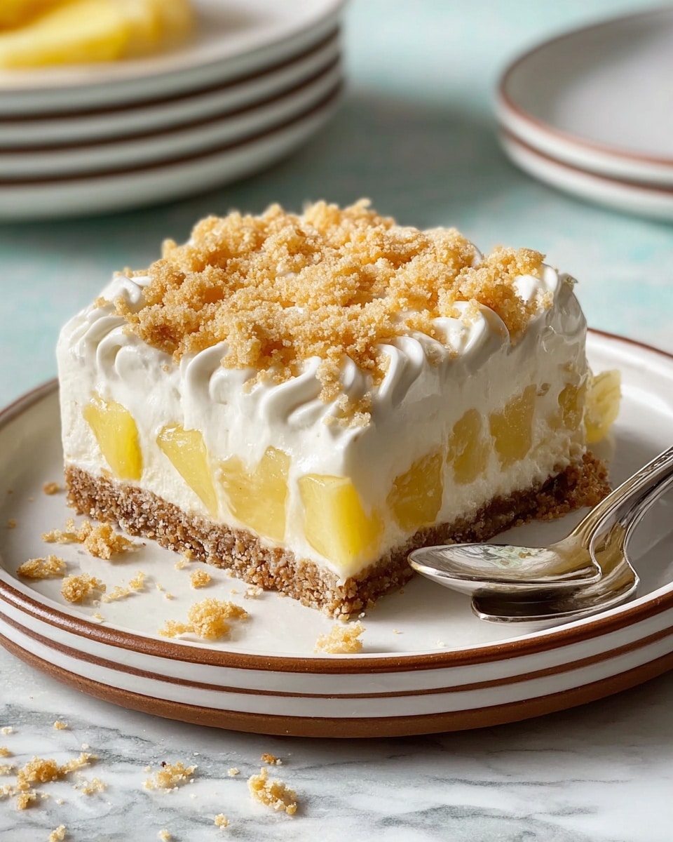 Easy Pineapple Dream Dessert Recipe - Recipe Image