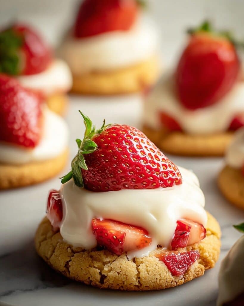 Strawberry Cheesecake Cookies Recipe