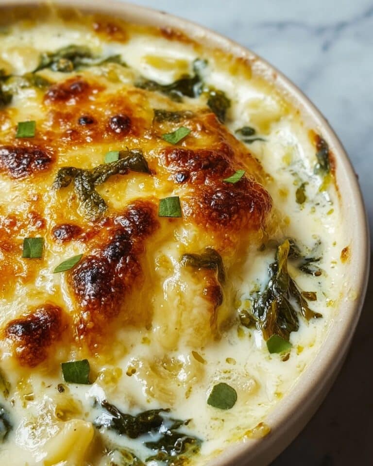 Lazy Spinach Artichoke Baked Chicken Recipe