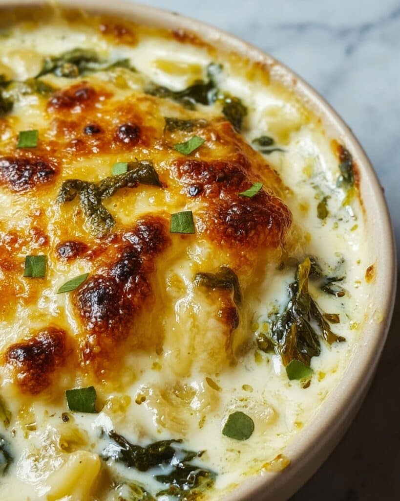 Lazy Spinach Artichoke Baked Chicken Recipe