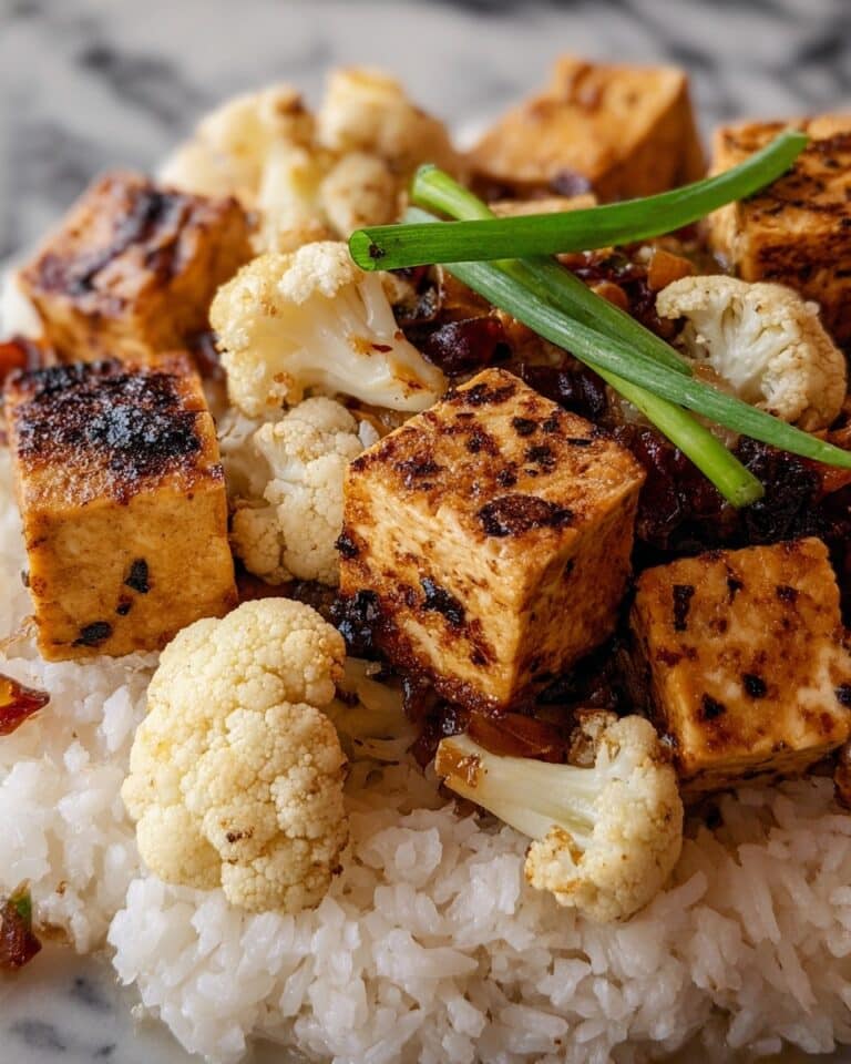 Black Pepper Tofu & Cauliflower Recipe