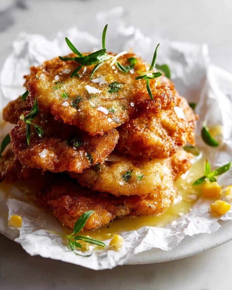 Salted Honeycrisp Apple Fritters Recipe