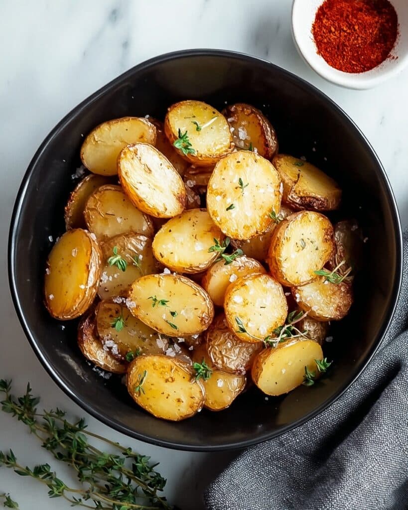 Sea Salt Mixed Chopped Potatoes Recipe