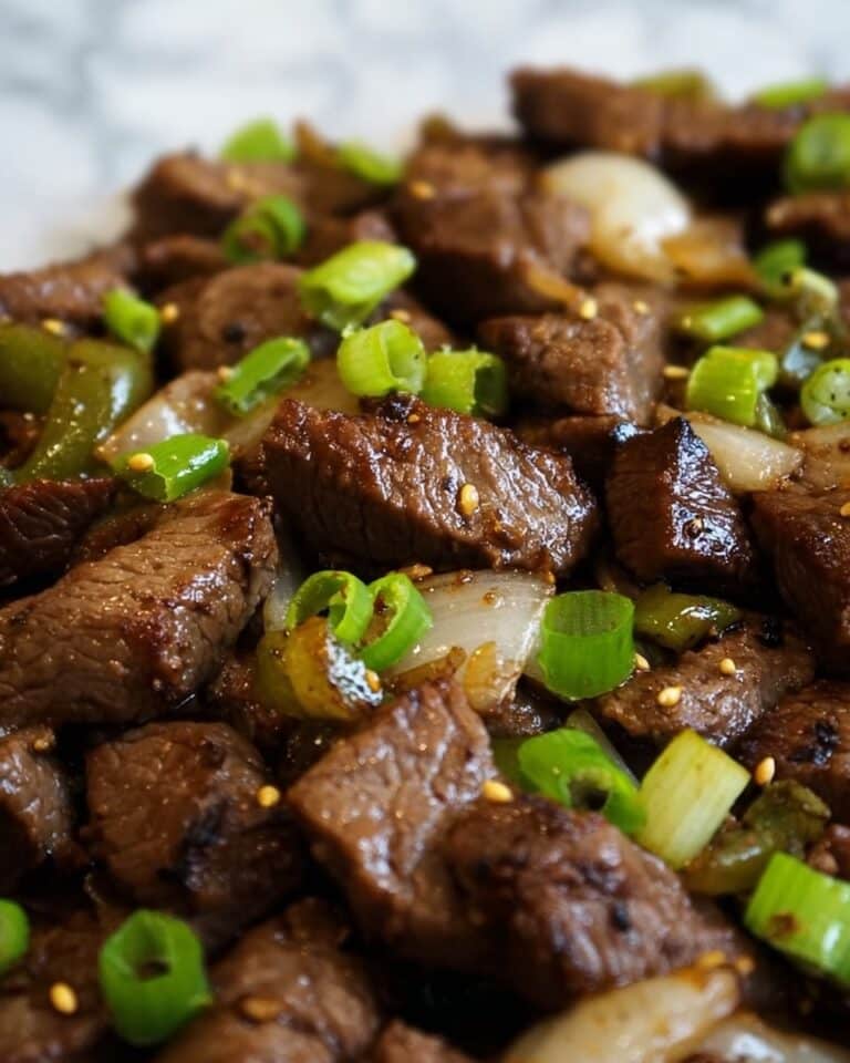 Chinese Pepper Steak with Onions Recipe