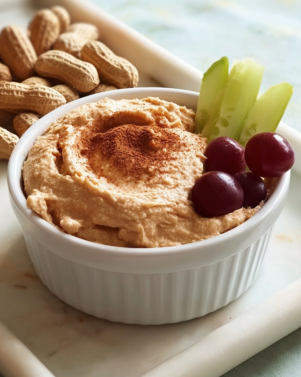 Spiced Peanut Butter Yogurt Dip Recipe - Recipe Image