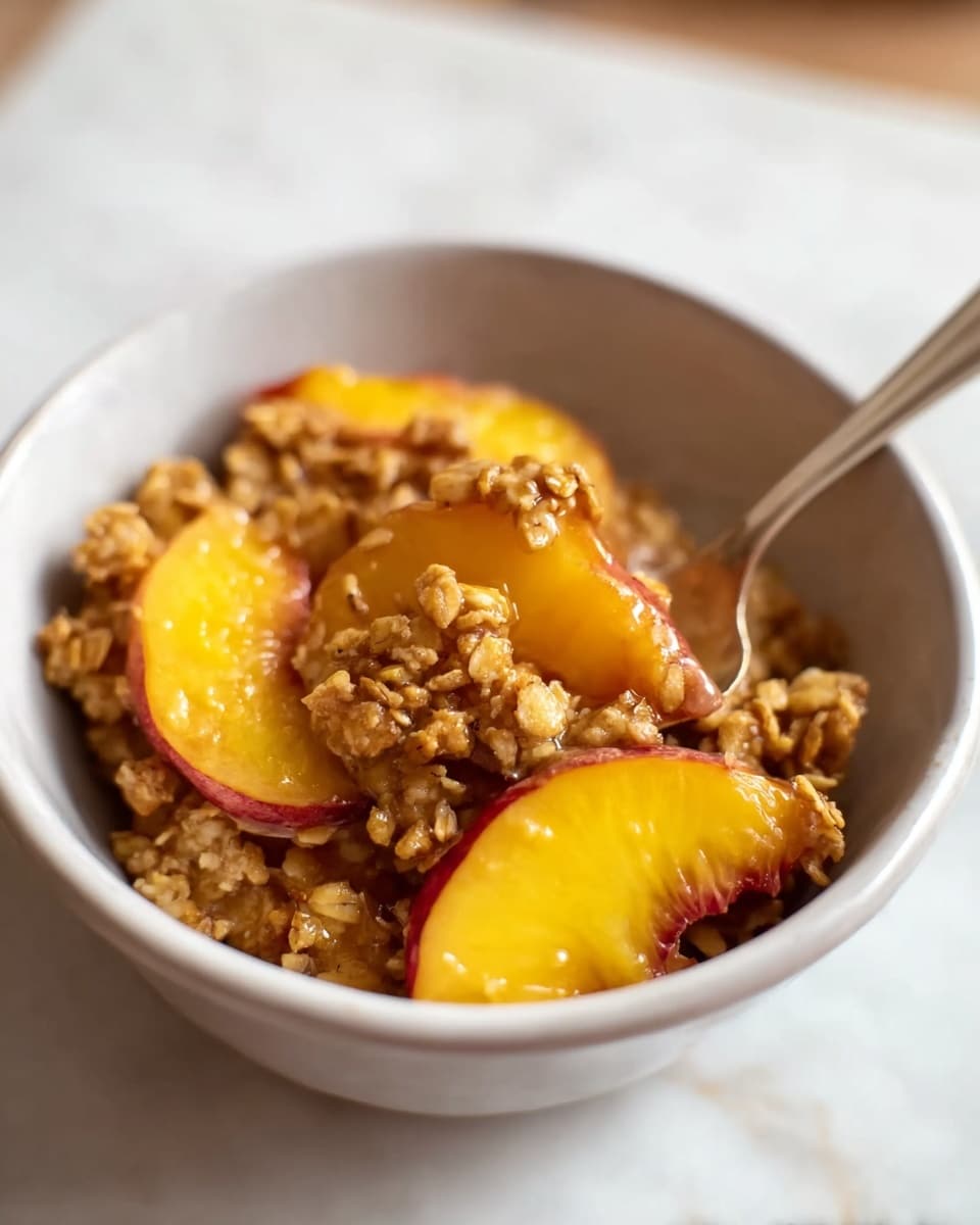 Peach Crisp Recipe - Recipe Image