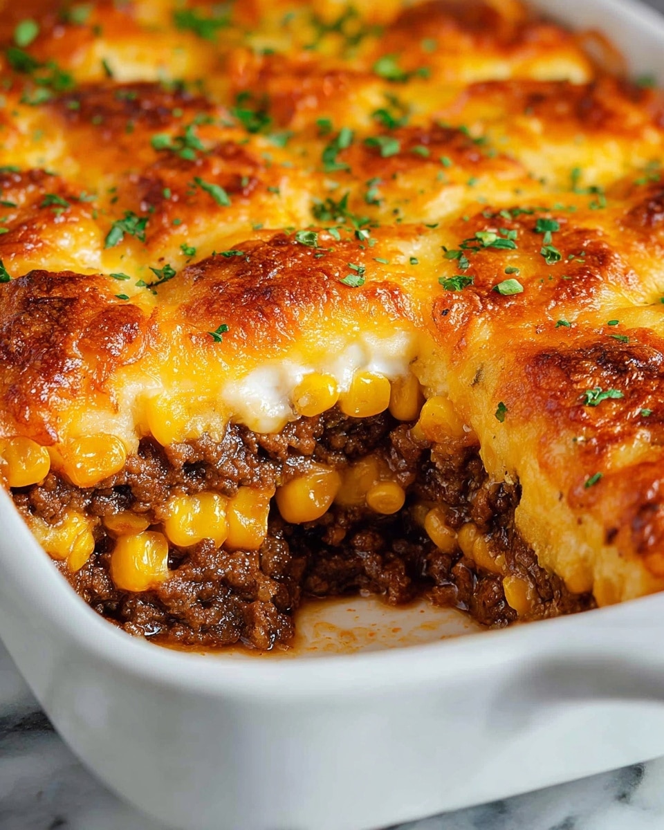 Cowboy Casserole Dinner: A Hearty and Easy Family Meal Recipe - Recipe Image