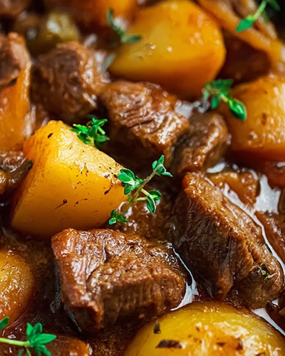 Caribbean Beef Curry with Potatoes Recipe - Recipe Image