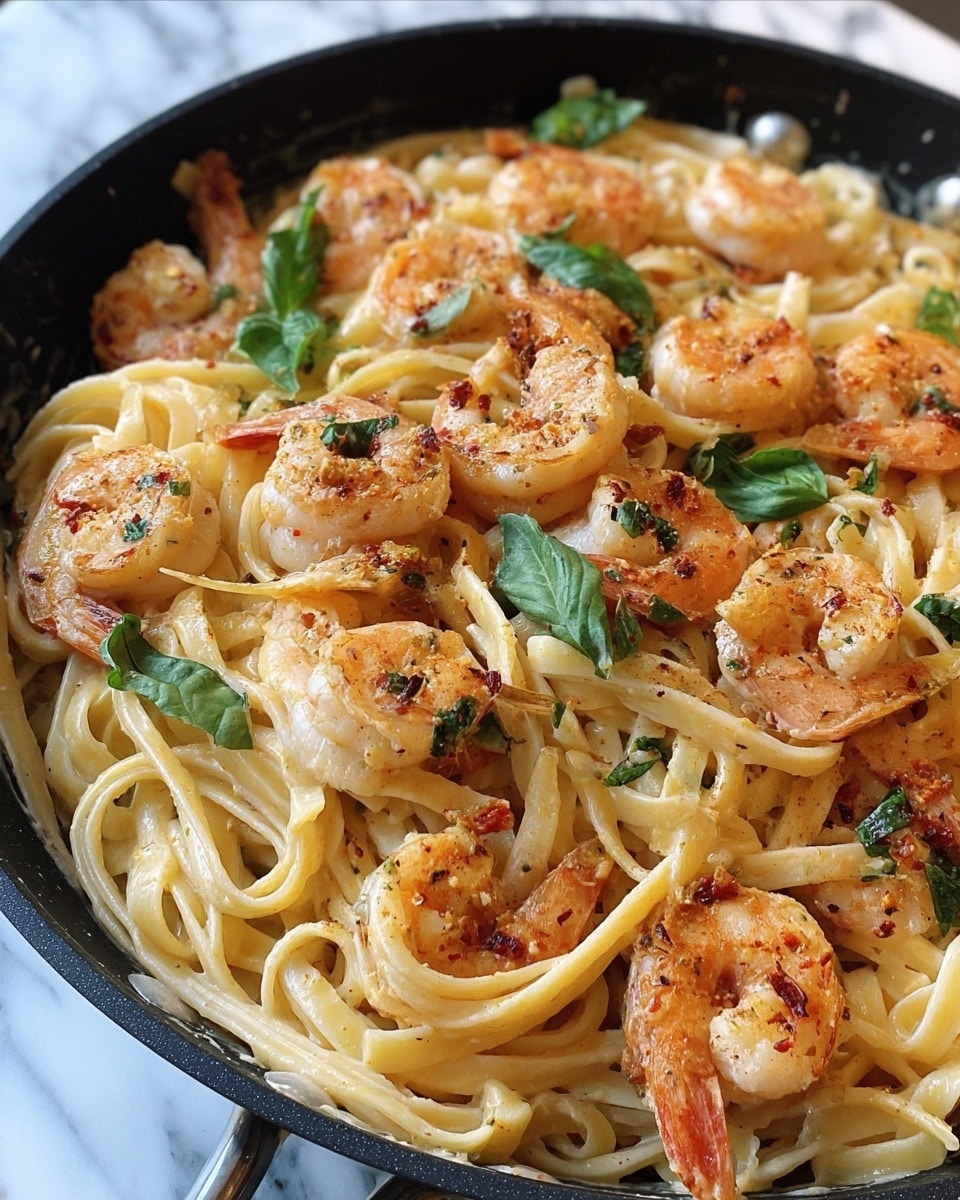 Creamy Marry Me Shrimp Pasta Recipe - Recipe Image