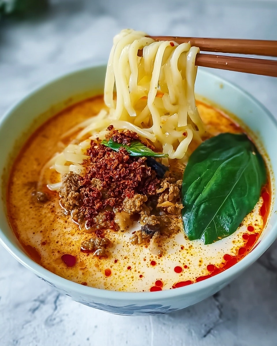 Easy Japanese Tan Tan Men Recipe - Recipe Image