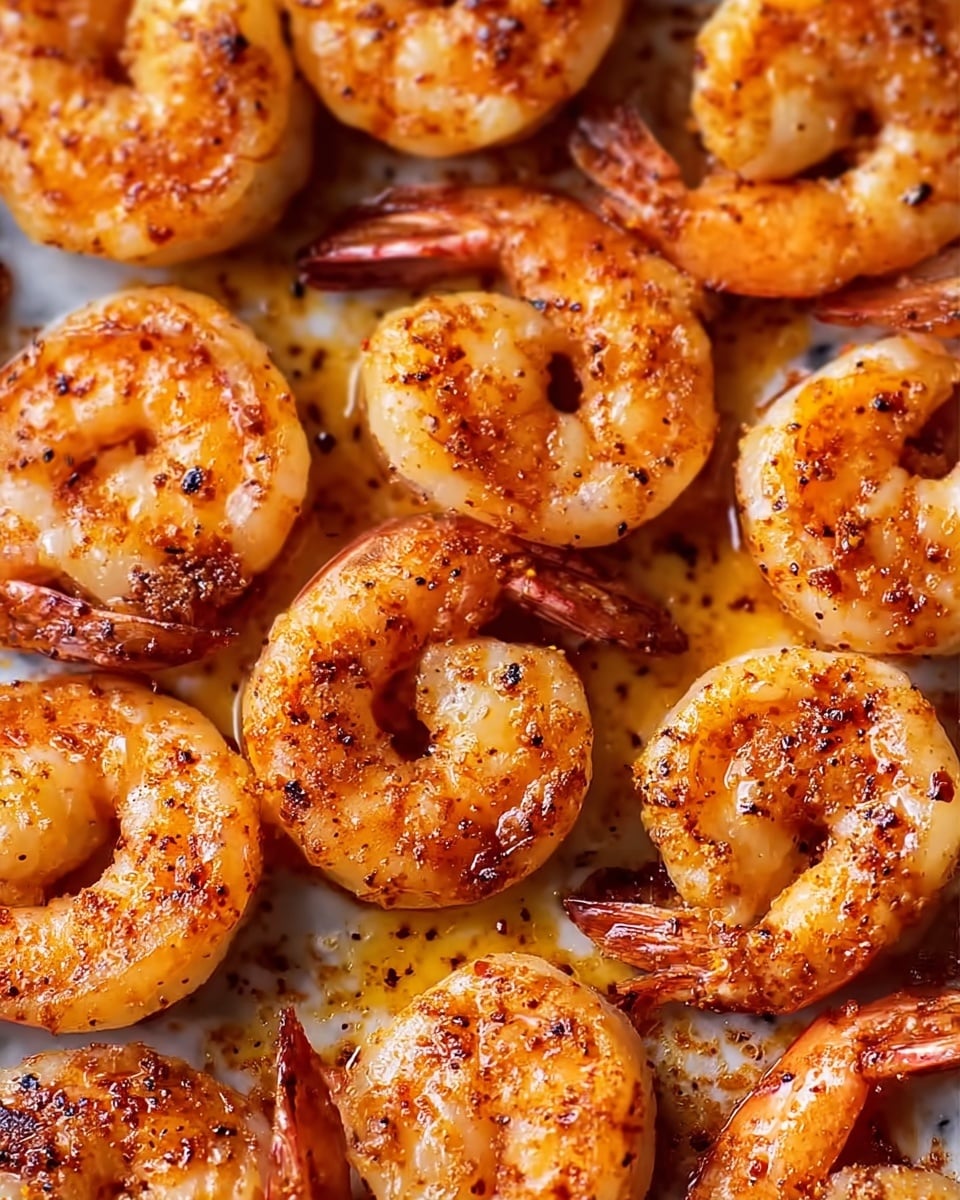 Oven Baked Shrimp with Garlic, Lemon, and Spices Recipe - Recipe Image