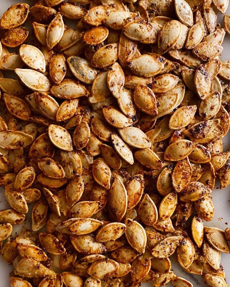 Cinnamon Sugar Roasted Pumpkin Seeds Recipe - Recipe Image