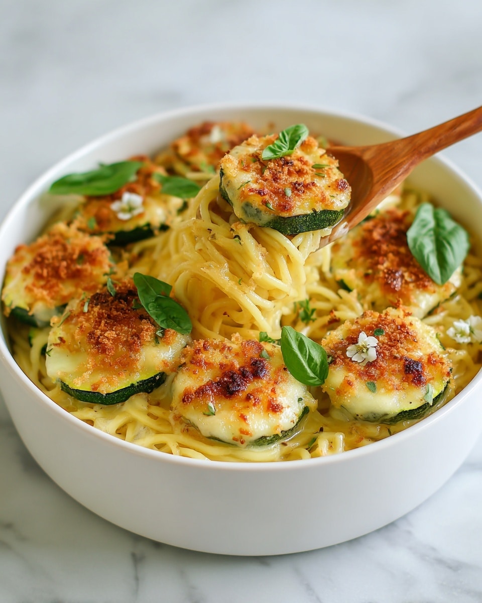 Crispy Zucchini Spaghetti Recipe - Recipe Image