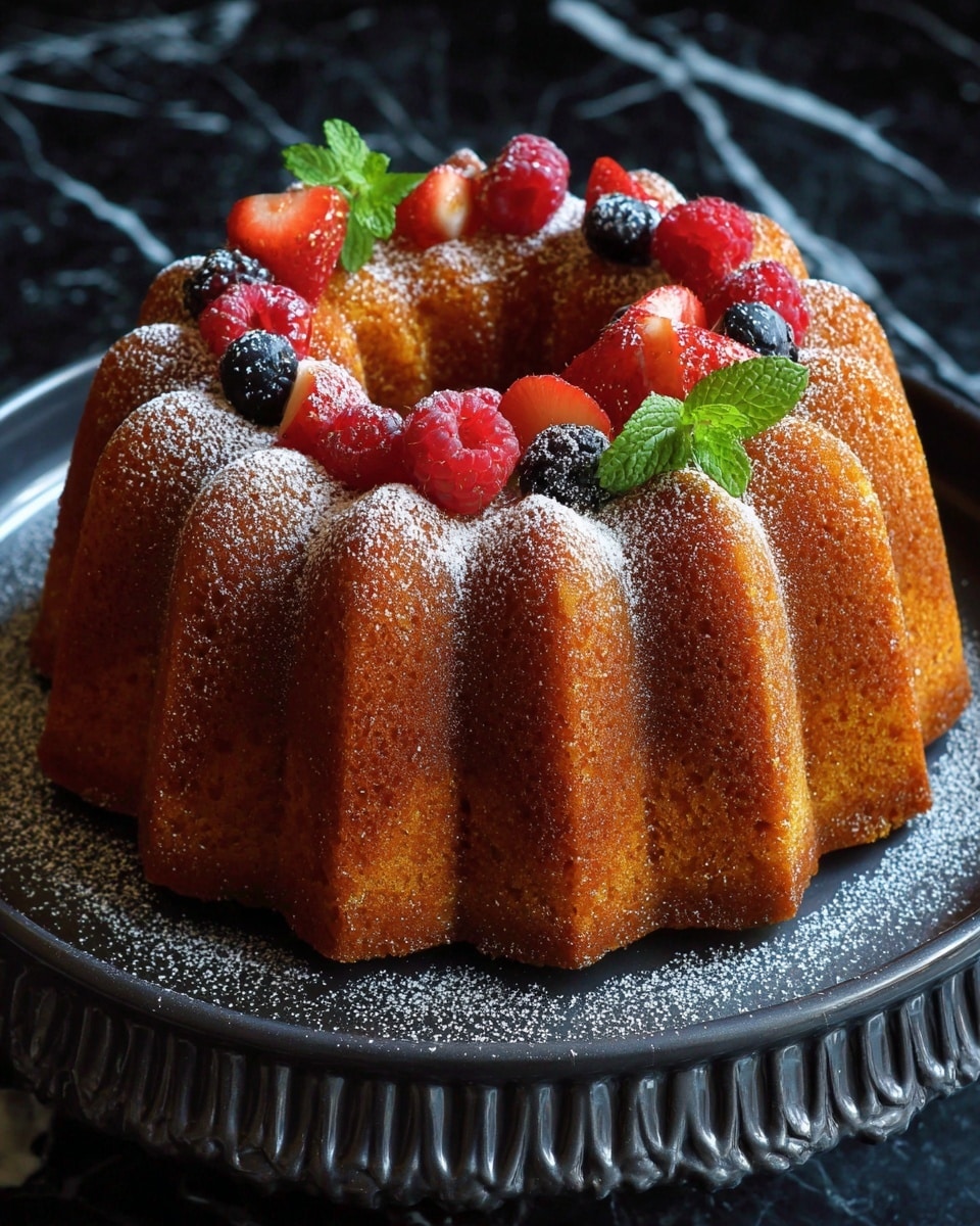 Million Dollar Pound Cake Recipe - Recipe Image