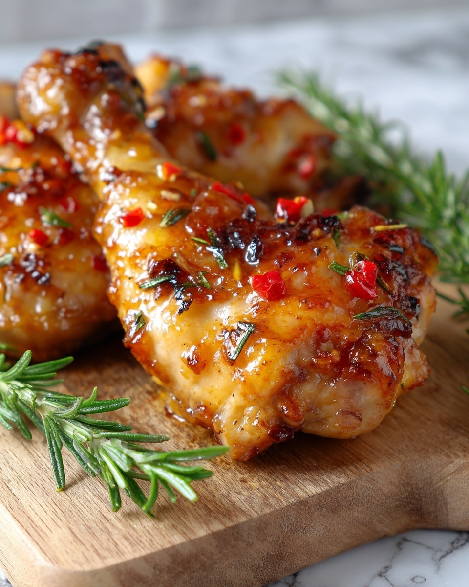 Air Fryer Chicken Legs with Spiced Brown Sugar Rub Recipe - Recipe Image