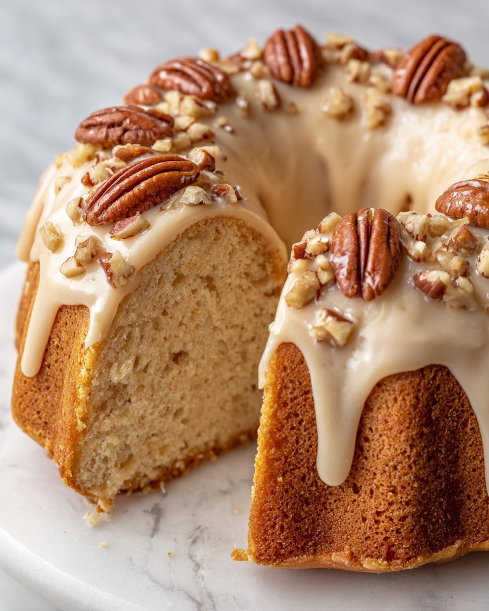 Butter Pecan Cake Recipe - Recipe Image