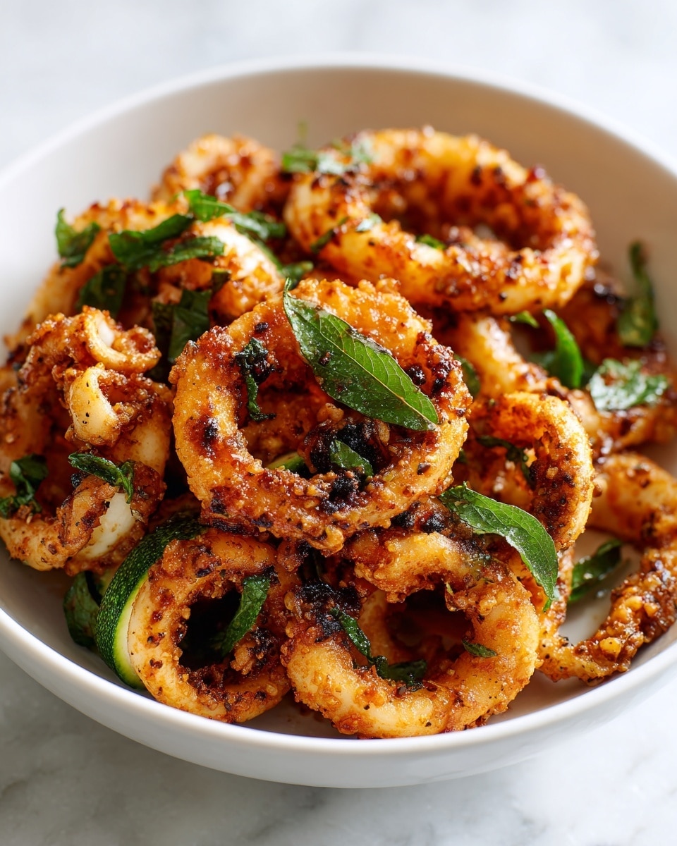 Hot Butter Calamari Recipe - Recipe Image
