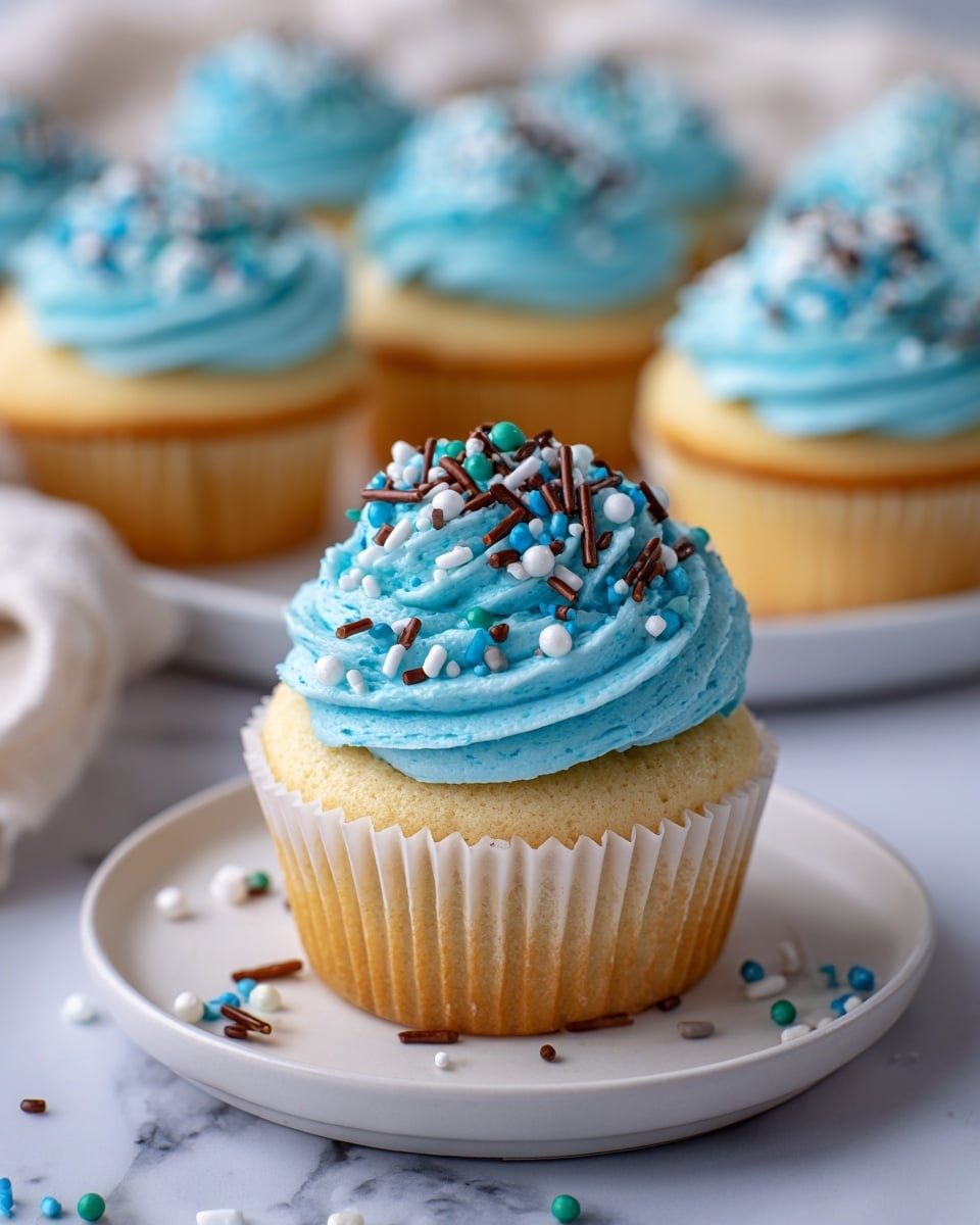 Robin's Egg Cupcakes Recipe - Recipe Image