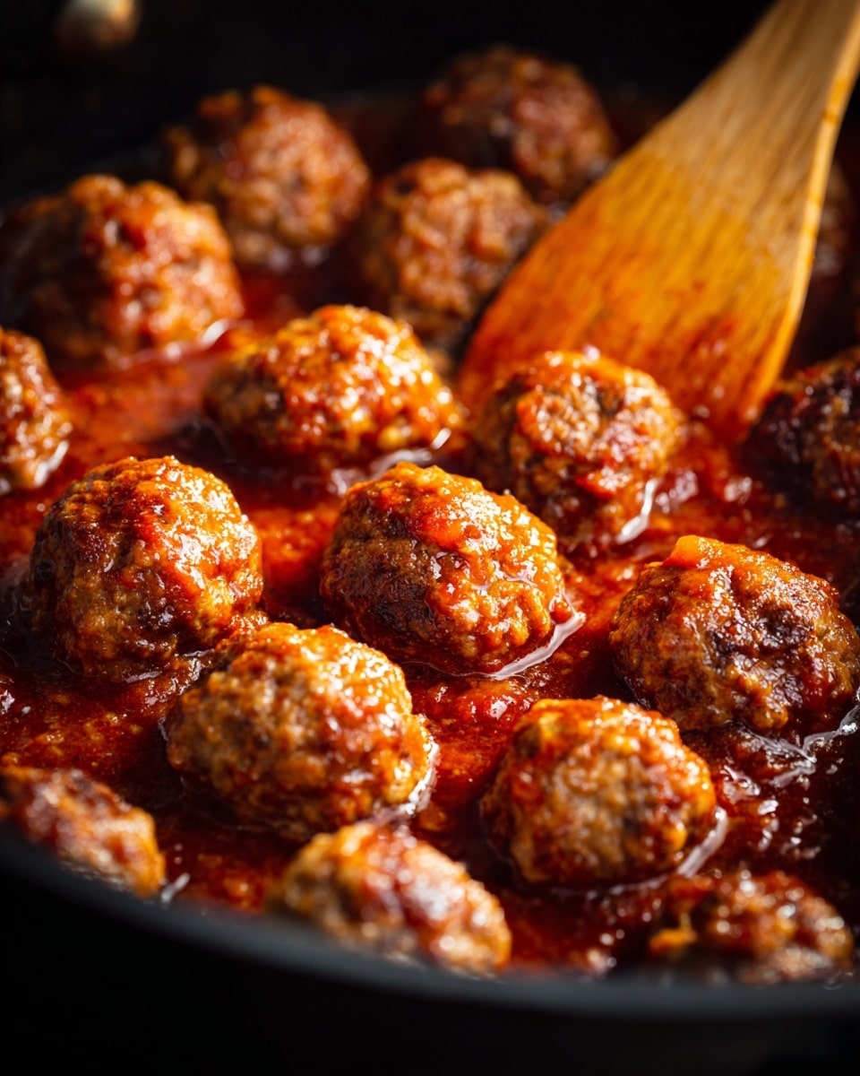 Slow Cooker Salisbury Steak Meatballs (Frozen Meatballs) Recipe - Recipe Image