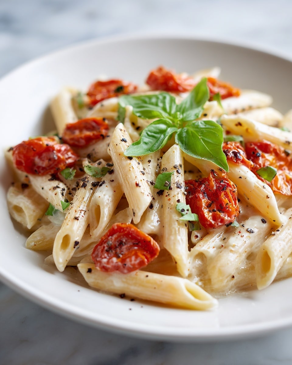 Creamy Tomato Ricotta Pasta Recipe - Recipe Image