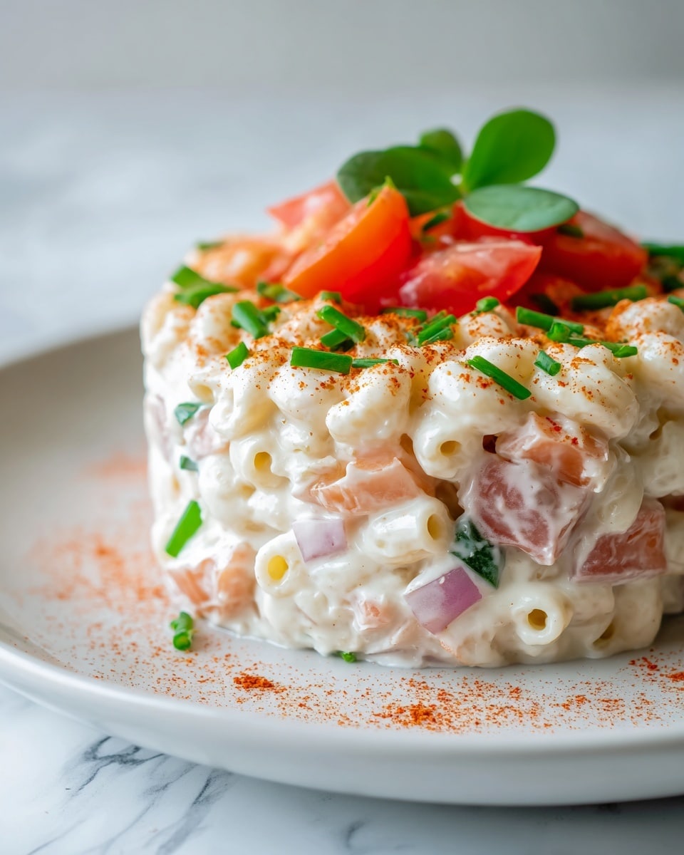 Amish Macaroni Salad Recipe - Recipe Image