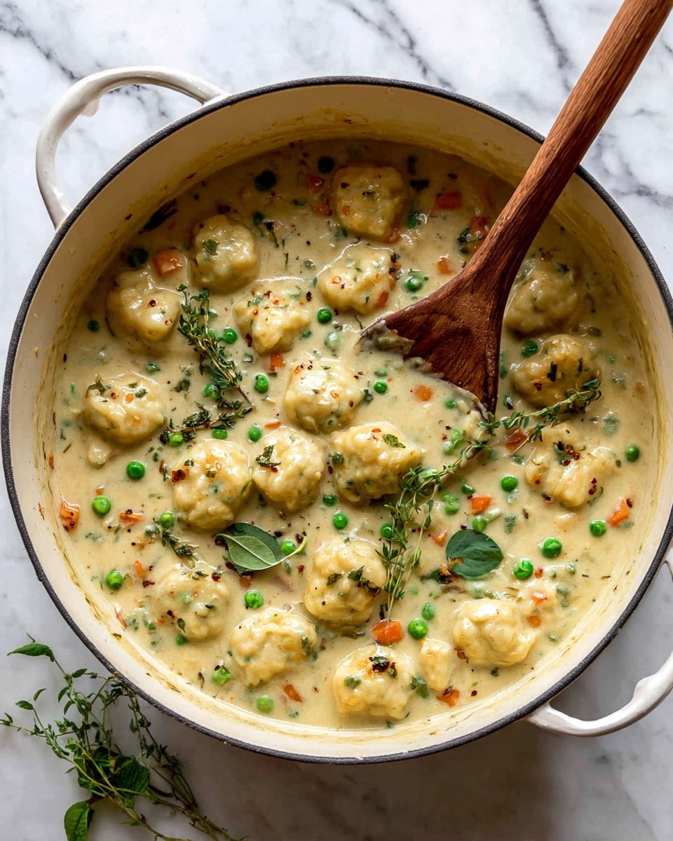 The Best Chicken and Dumplings Recipe with Homemade Fluffy Dumplings Recipe - Recipe Image