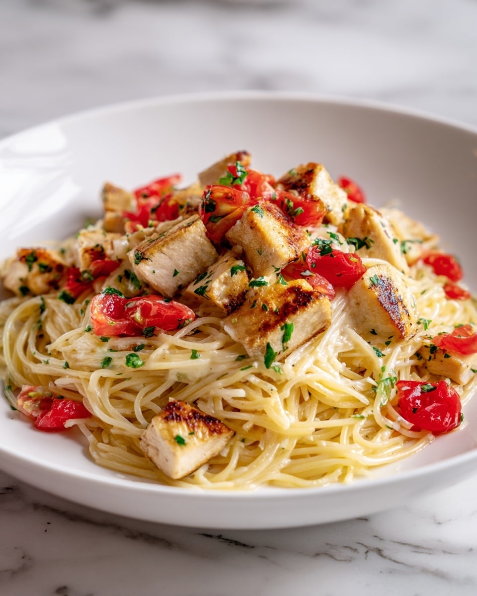 Monterey Chicken Spaghetti Recipe - Recipe Image