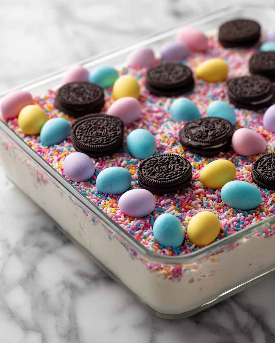 Easter Dirt Cake Casserole Recipe - Recipe Image