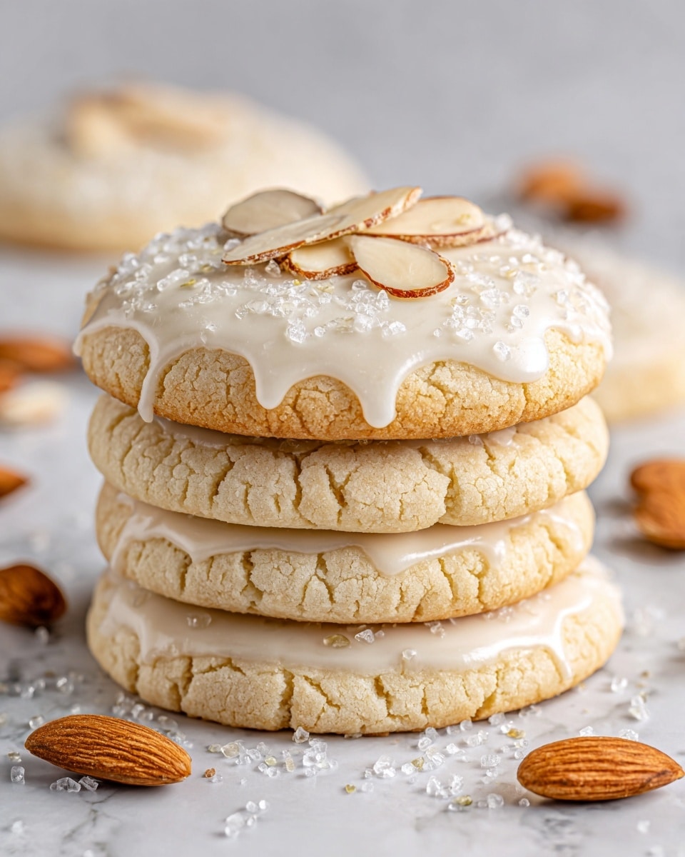 Almond Meltaway Cookies Recipe - Recipe Image