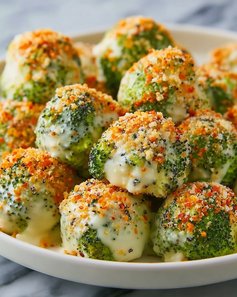 Baked Broccoli Cheese Balls Recipe - Recipe Image