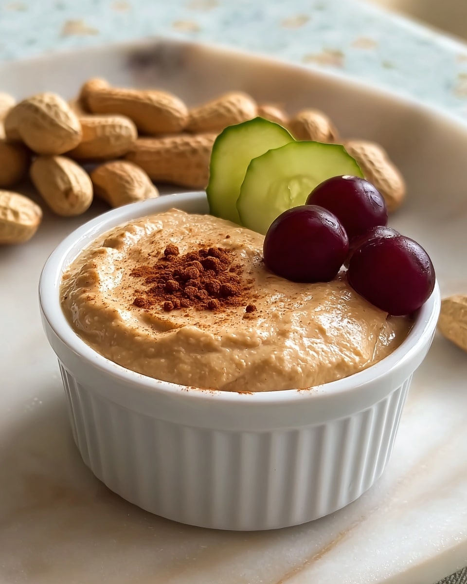 Spiced Peanut Butter Yogurt Dip Recipe - Recipe Image
