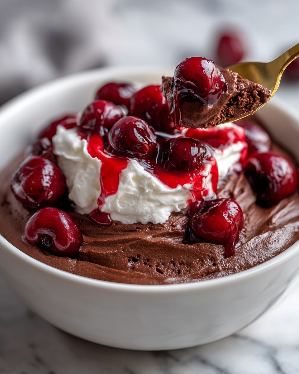 Chocolate Cherry Dump Cake Recipe - Recipe Image