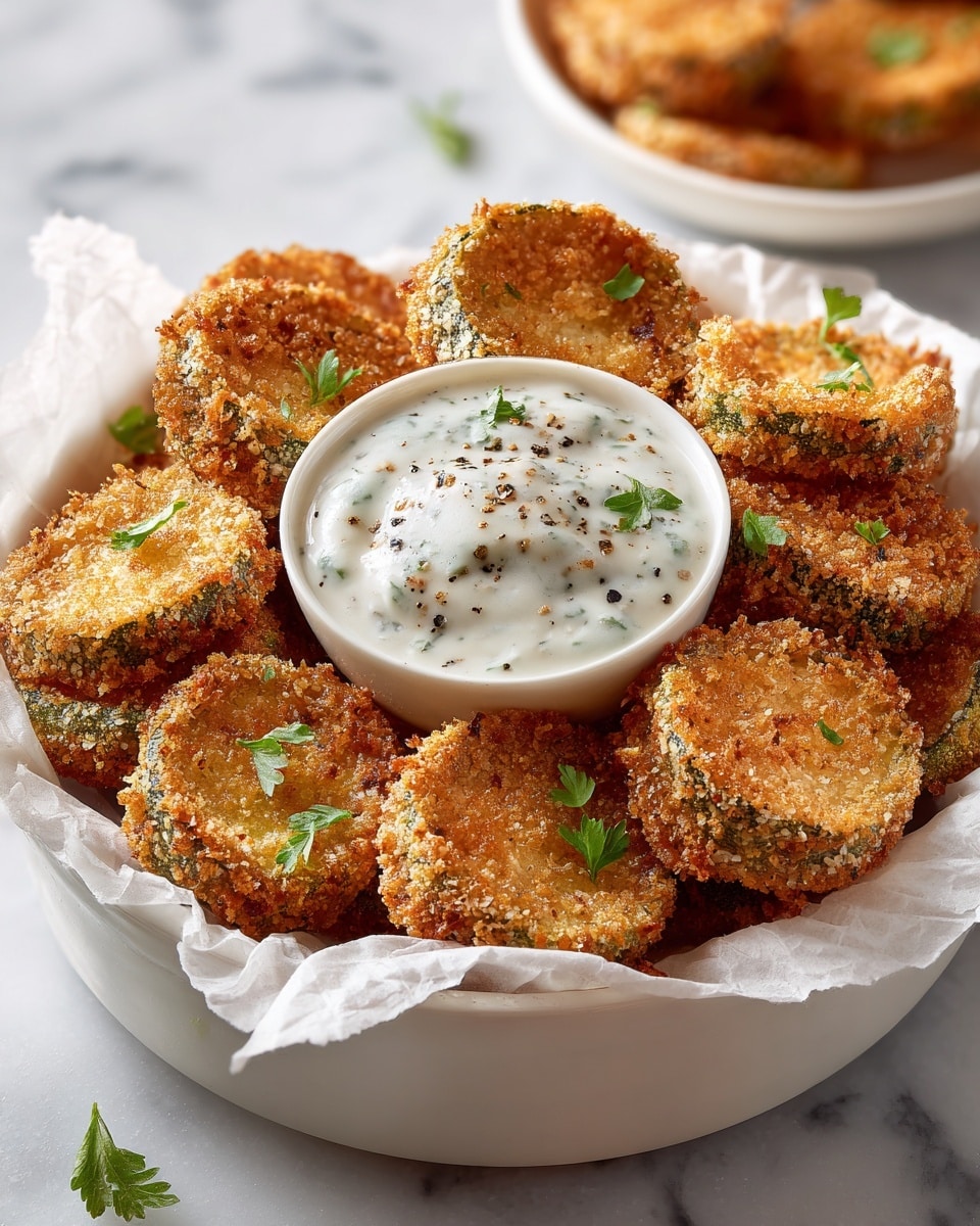 Fried Pickle and Ranch Dip: The Ultimate Appetizer Recipe - Recipe Image