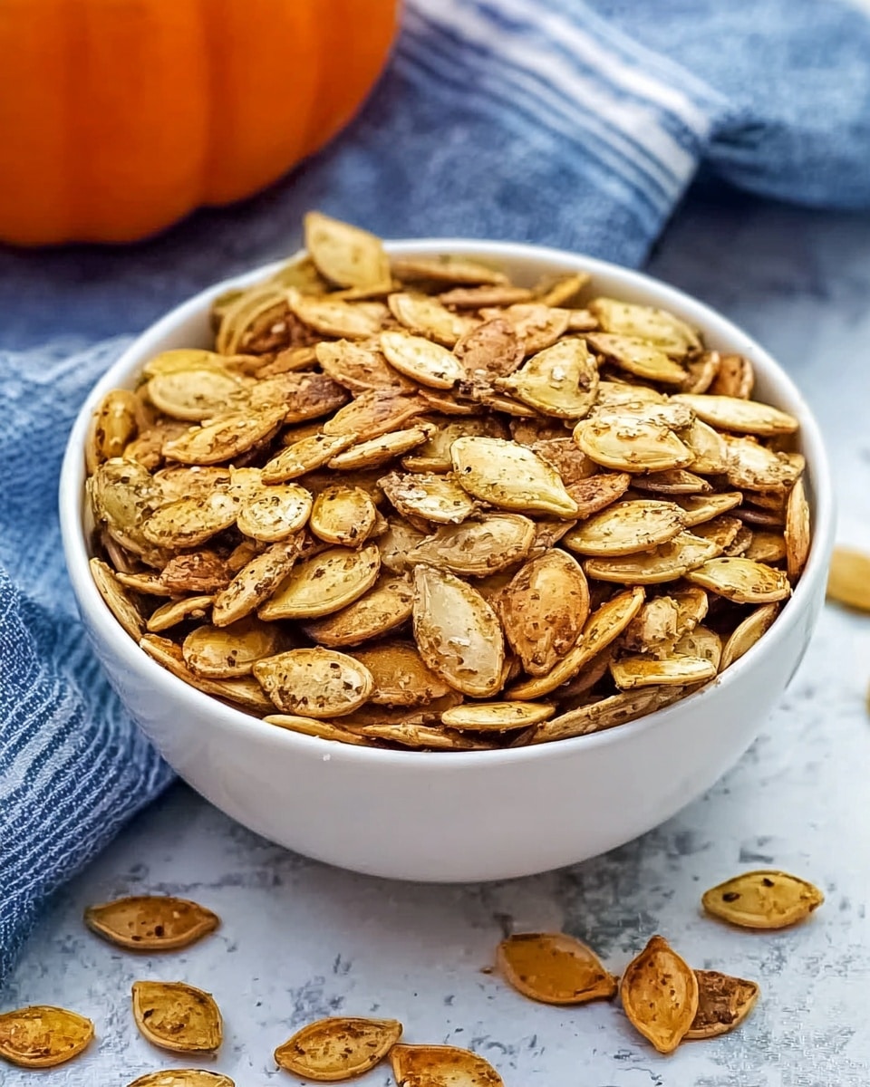 Cajun Roasted Pumpkin Seeds Recipe - Recipe Image