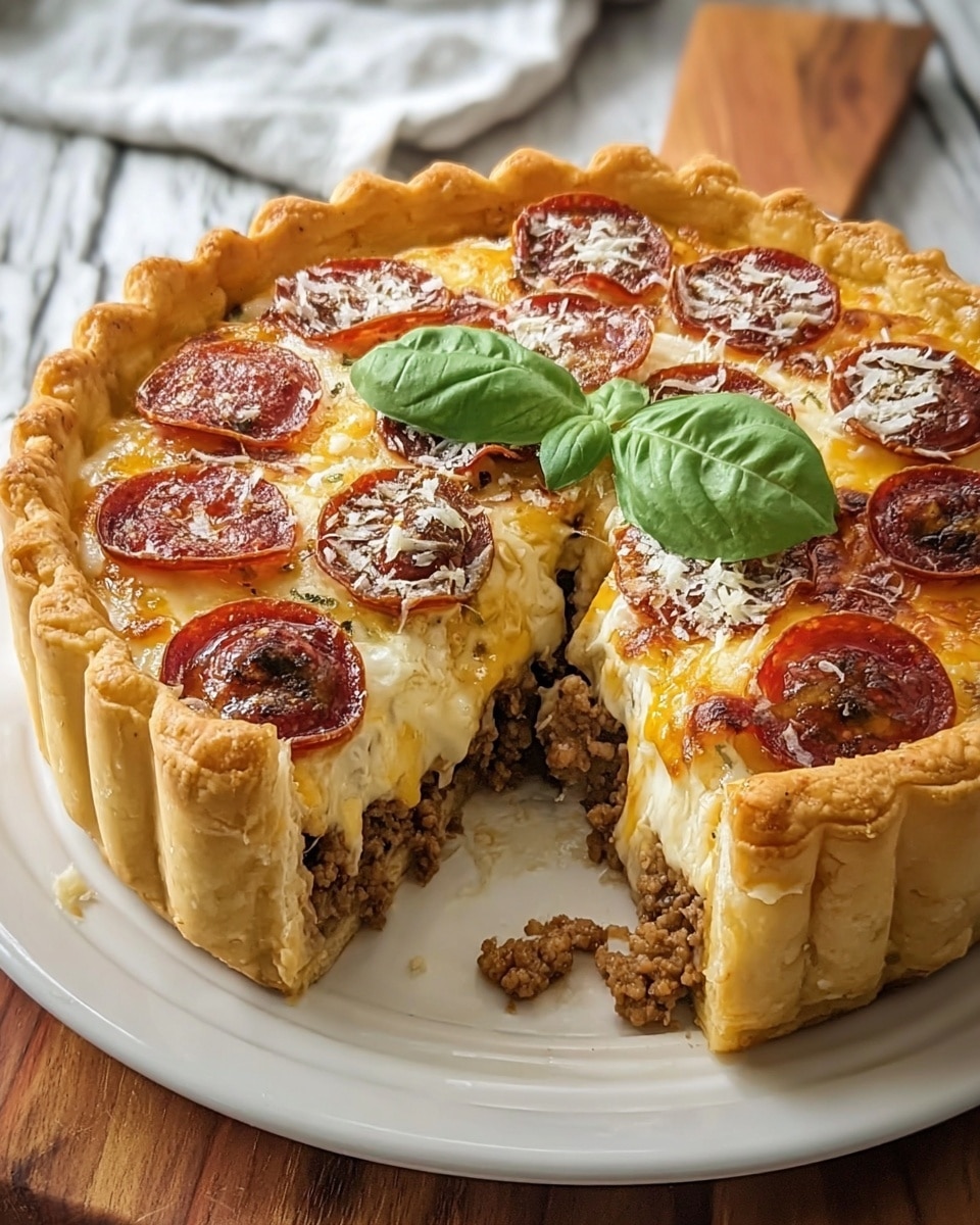 Hearty Pizza Pie Recipe - Recipe Image