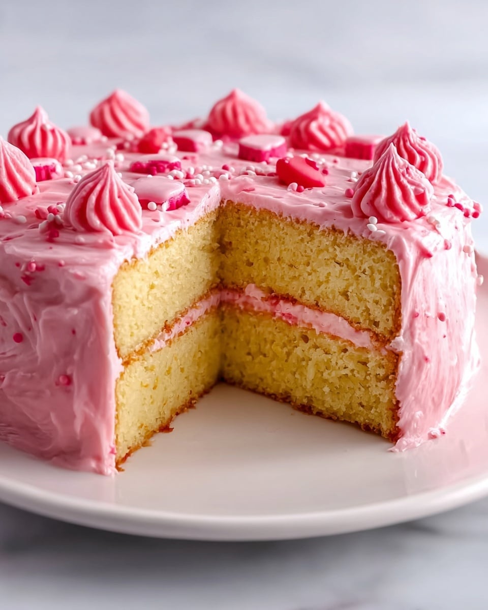 Big Pink Cookie Cake Recipe for Celebrations Recipe - Recipe Image