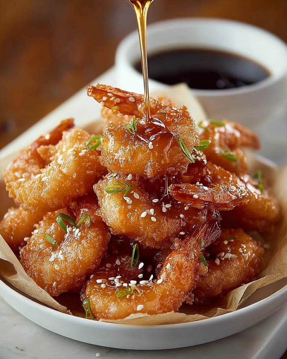 Hot Honey Fried Shrimp Recipe - Recipe Image