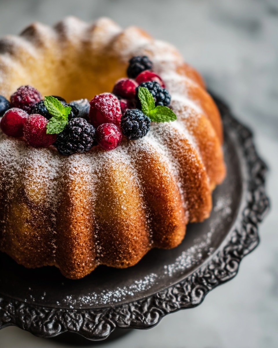 Million Dollar Pound Cake Recipe - Recipe Image