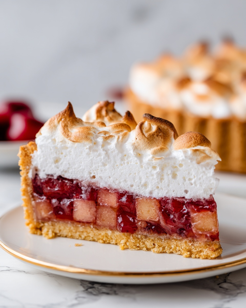 Rhubarb Meringue Pie Recipe - Recipe Image