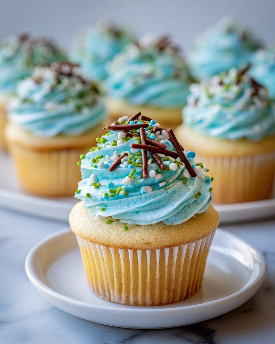 Robin's Egg Cupcakes Recipe - Recipe Image