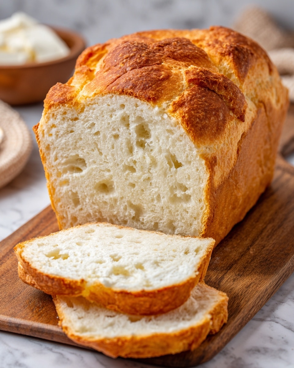 Zero Carb Yogurt Bread Recipe - Recipe Image