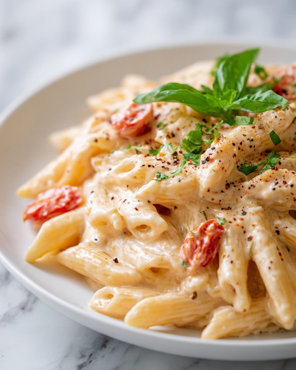 Creamy Tomato Ricotta Pasta Recipe - Recipe Image
