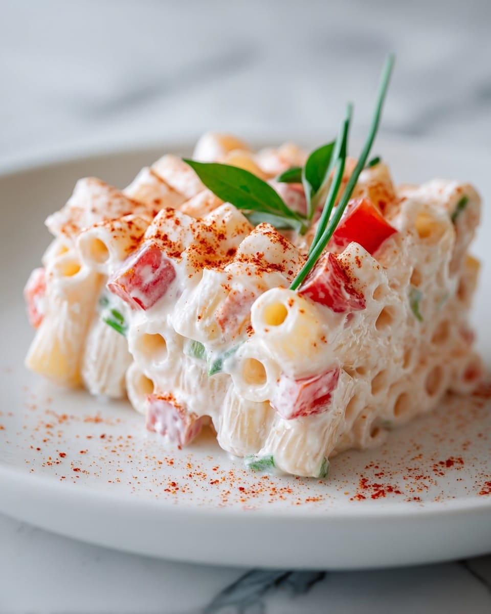 Amish Macaroni Salad Recipe - Recipe Image