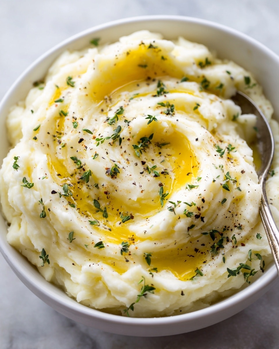 Easy Creamy Cauliflower Mashed Potatoes Recipe - Recipe Image