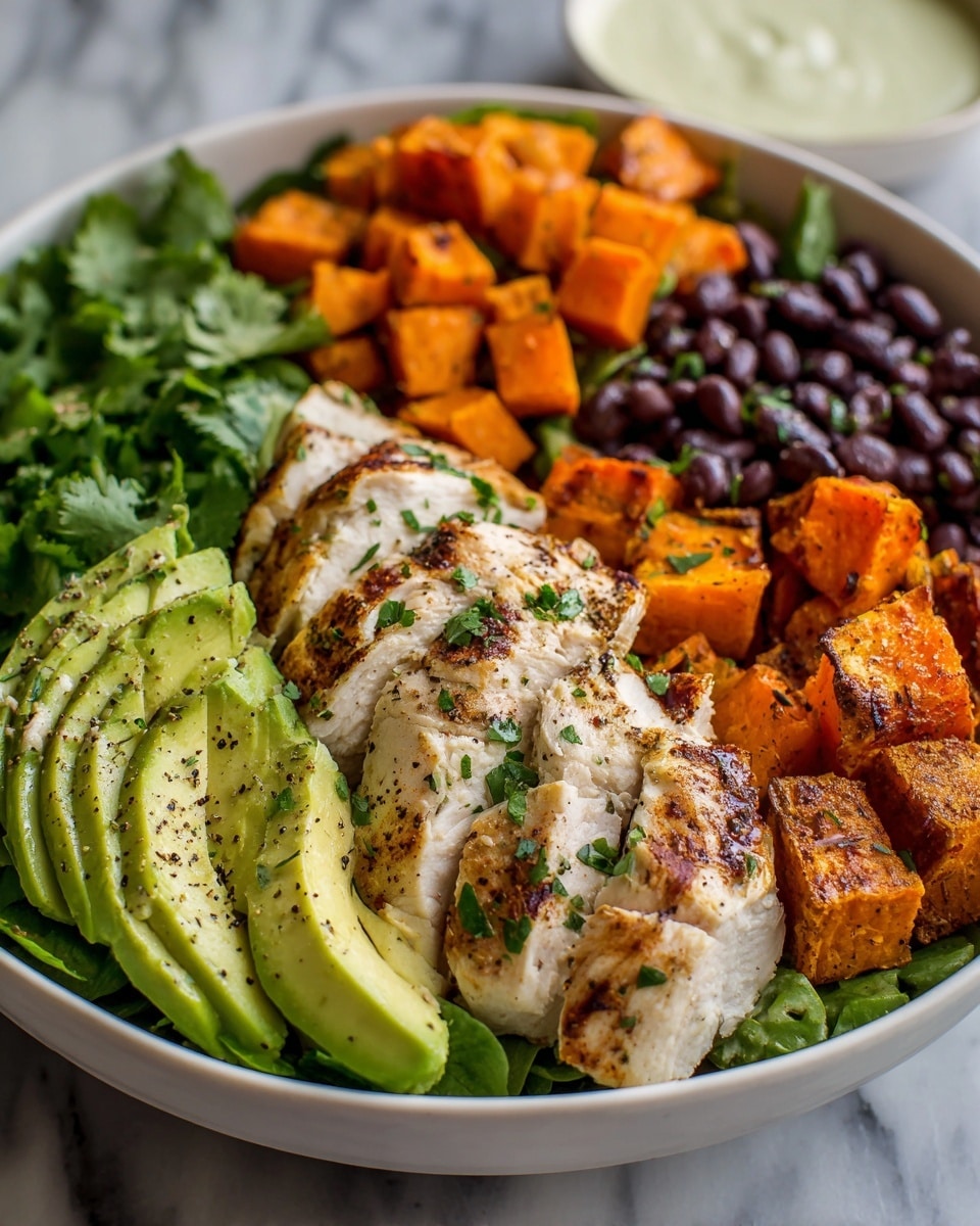 Chicken and Sweet Potato Bowls Recipe - Recipe Image