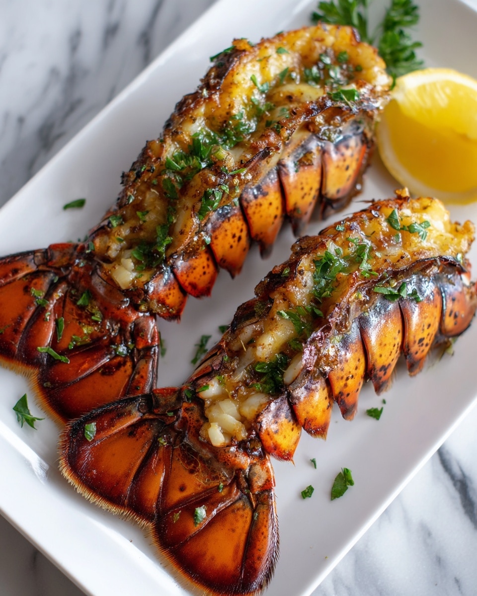 Easiest Broiled Lobster Tails Recipe - Recipe Image