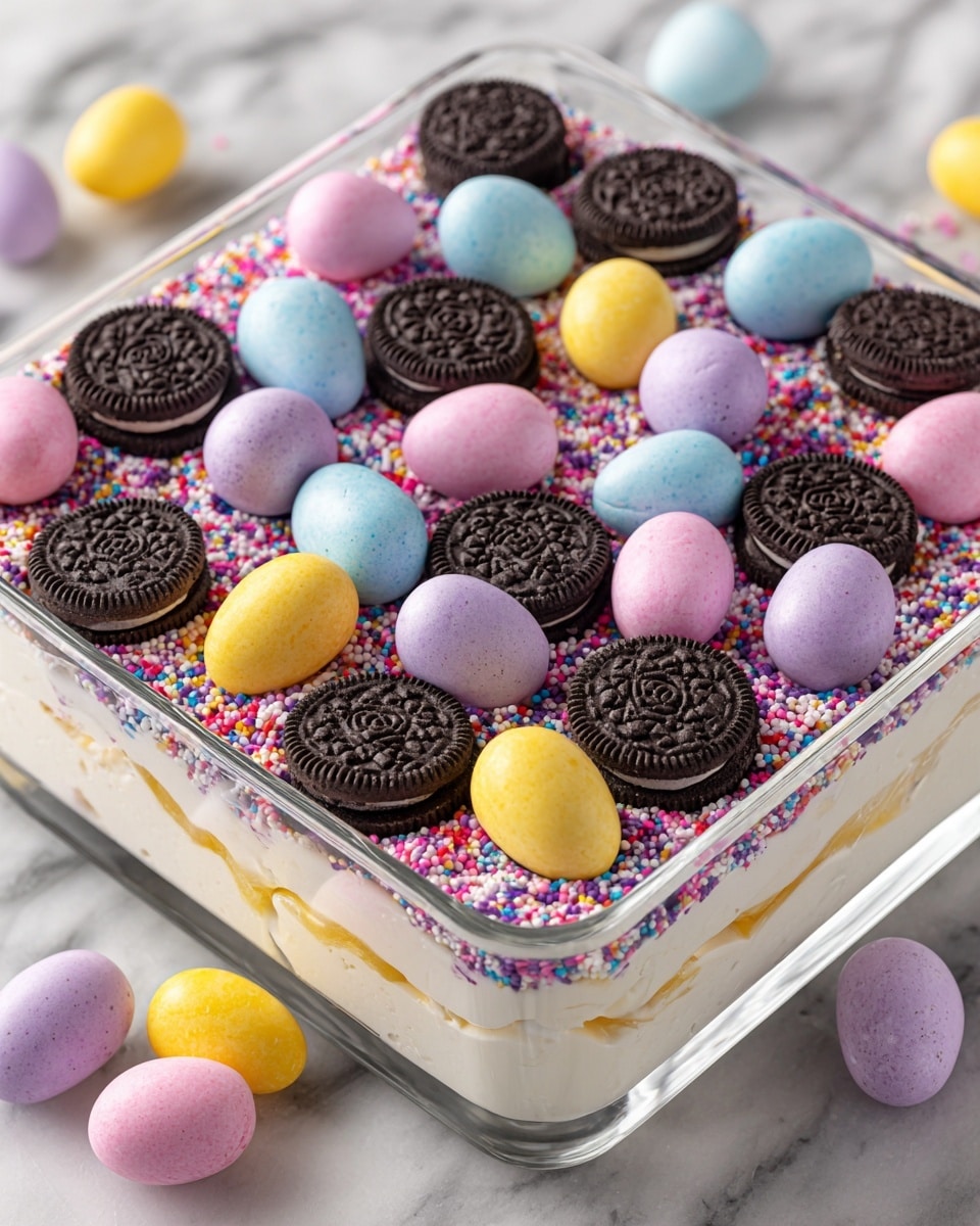 Easter Dirt Cake Casserole Recipe - Recipe Image